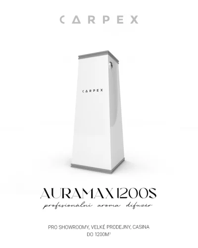 AROMA DIFUZÉR AURAMAX 1200S - bílý