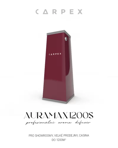 AROMA DIFUZÉR AURAMAX 1200S - vínový
