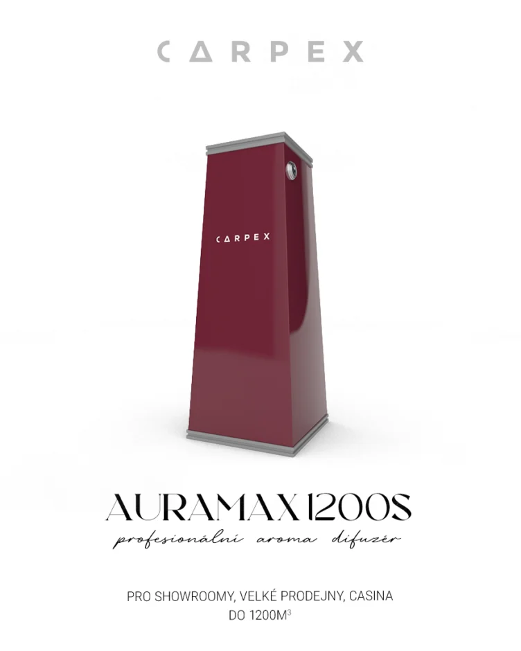 AROMA DIFUZÉR AURAMAX 1200S - vínový