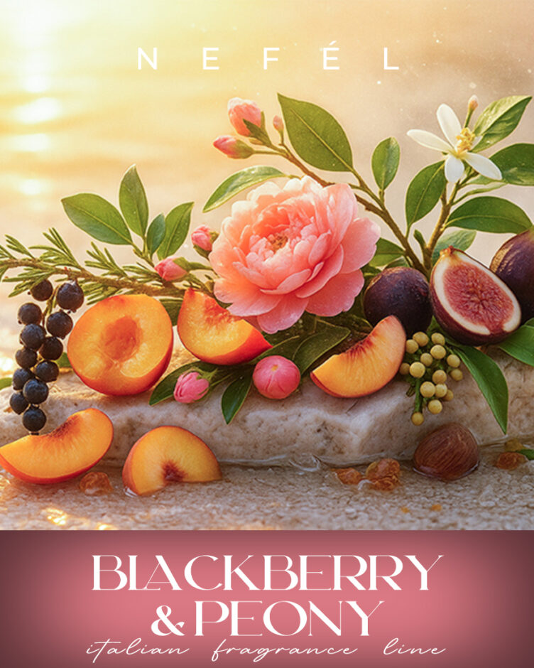 NEFEL - Interiérový deodorant - BLACKBERRY & PEONY 480 ml - Obrázek 2