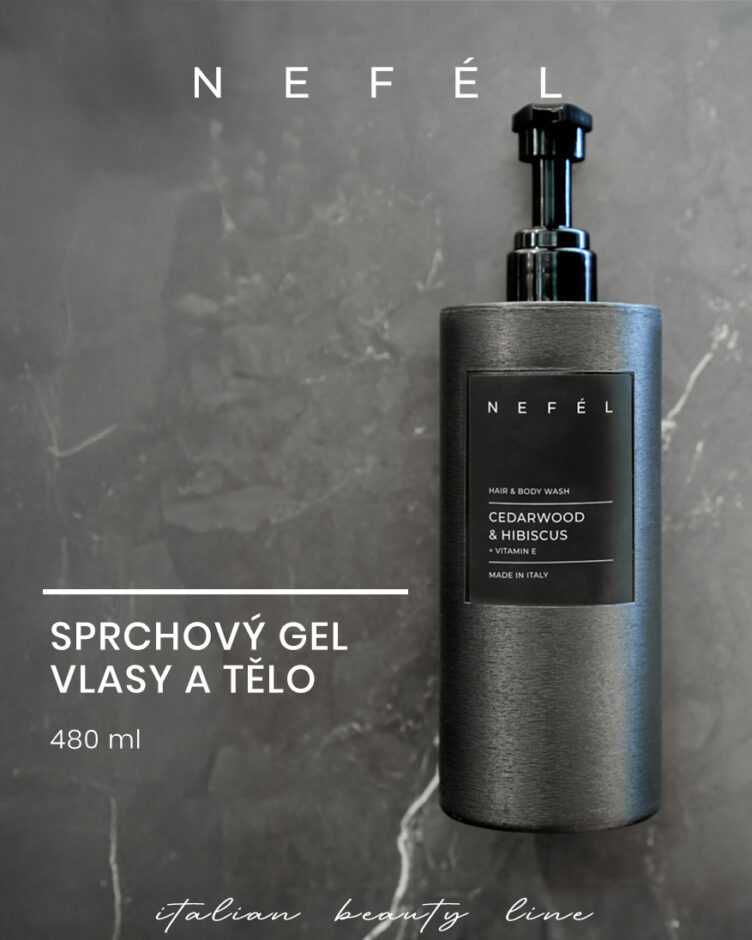 NEFEL - Sprchový gel - CEDARWOOD & HIBISCUS - 5 litrů - Obrázek 3