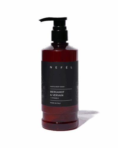 NEFEL - Sprchový gel - BERGAMOT & VERVAIN - 480ml