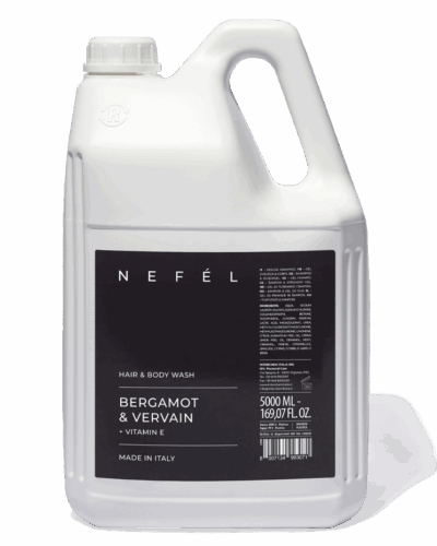 NEFEL - Sprchový gel - BERGAMOT & VERVAIN - 5 litrů