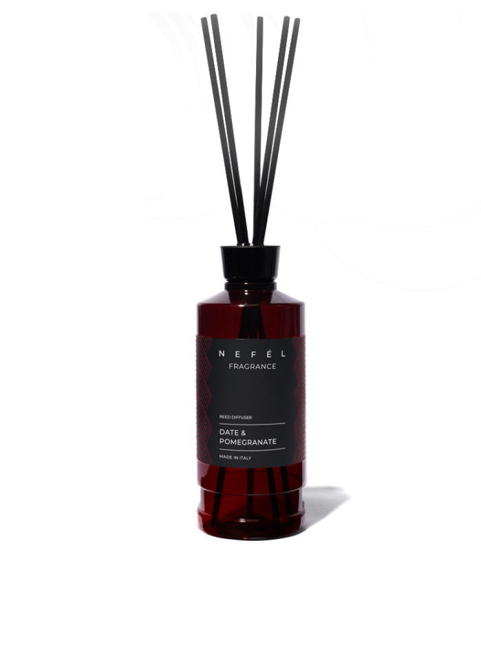 NEFÉL - Tyčinkový difuzér - DATE & POMEGRANATE 480 ml