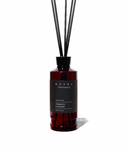 NEFÉL - Tyčinkový difuzér - TOBACCO & WHISKY 480 ml