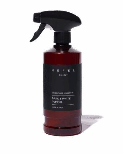 NEFEL - Interiérový deodorant - BARK & WHITE PEPPER 480 ml