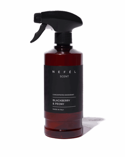 NEFEL - Interiérový deodorant - BLACKBERRY & PEONY 480 ml