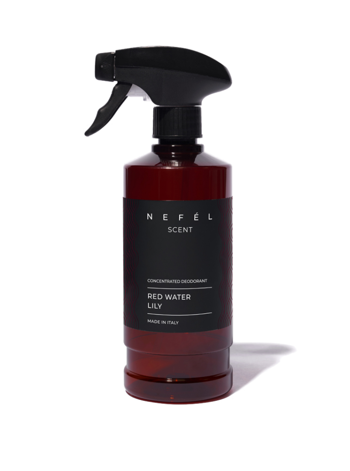 NEFEL - Interiérový deodorant - RED WATTER LILY 480 ml