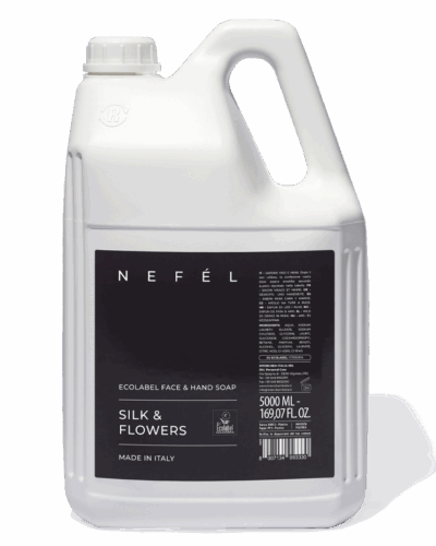 NEFEL - Tekuté mýdlo - SILK & FLOWERS - 5 litrů