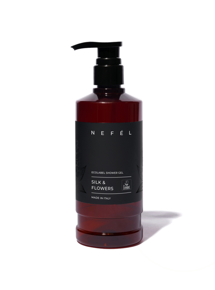 NEFÉL - Sprchový gel - SILK & FLOWERS - 480 ml